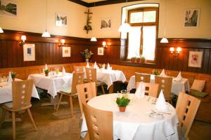 Restaurace v ubytování Hotel-Bio Gasthaus Am Felsenkeller