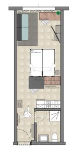 Půdorys ubytování TT Aparthotel Neuhofen