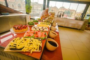 a buffet line with many different types of food at Venue Hotel Istanbul Old City in Istanbul