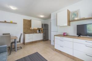 Kuchyň nebo kuchyňský kout v ubytování Holiday Home Jakob