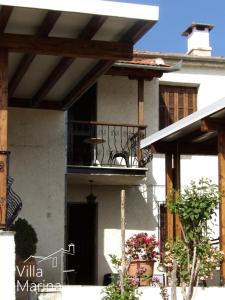 Balkón nebo terasa v ubytování Villa Marina, Βίλλα Μαρίνα