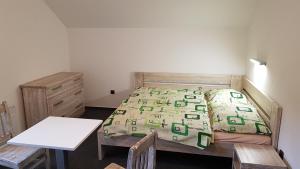 Postel nebo postele na pokoji v ubytování Pension Pek