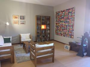 Posezení v ubytování Hostal San Martin