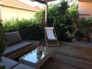 Zahrada ubytování Longo Apartment