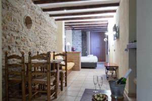 A bed or beds in a room at Complejo Rural Turimaestrat
