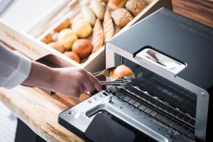 Dapur atau dapur kecil di Nest Hotel Hiroshima Hatchobori