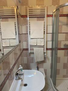 Koupelna v ubytování B&B Gli Archi