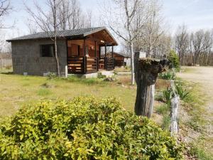 Zahrada ubytování Cabañas Vallecino