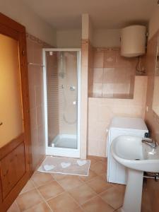 Et badeværelse på stupenda casetta in centro storico