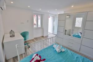 Postel nebo postele na pokoji v ubytování Luxury apartment Lioness