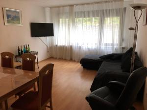 Posezení v ubytování Ferienwohnung Ziemons