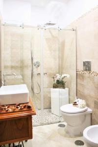 Koupelna v ubytování B&B Pompei Olympus