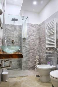 Koupelna v ubytování B&B Pompei Olympus