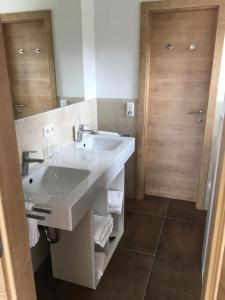 Kúpeľňa v ubytovaní Haus Werner
