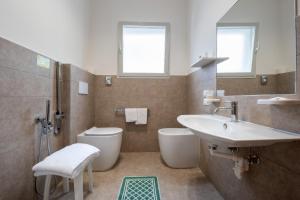 Koupelna v ubytování Hotel Fabris