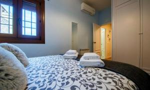 Posteľ alebo postele v izbe v ubytovaní Casa de Bisagra