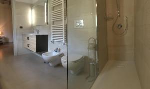 Koupelna v ubytování B&B Villa Greta