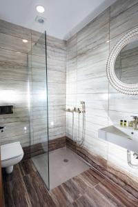 Koupelna v ubytování Casa Perla Suites