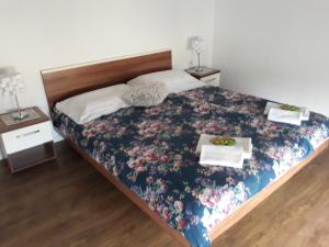 Posteľ alebo postele v izbe v ubytovaní Apartman Božica Opatija