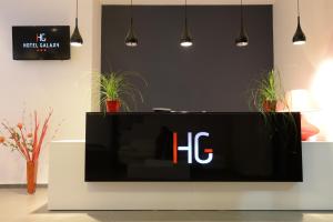 TV a/nebo společenská místnost v ubytování Hotel Galaxy