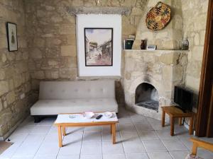 Posezení v ubytování Spanos House