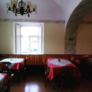ห้องอาหารหรือที่รับประทานอาหารของ Zur goldenen Krone