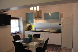 Kuchyňa alebo kuchynka v ubytovaní Apartments Ines Komel