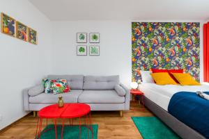 Posteľ alebo postele v izbe v ubytovaní Sleepway Apartments - Exotic Dream