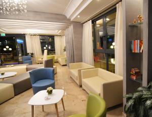 Posezení v ubytování Hotel Adele