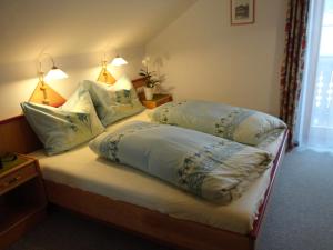 Postel nebo postele na pokoji v ubytování Landhaus Trinker