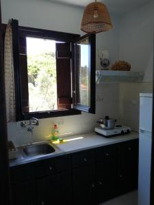 Kuchyň nebo kuchyňský kout v ubytování Olga Paltsi Rooms