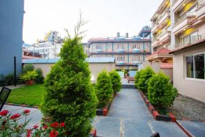 Taman di luar Hotel Iceland