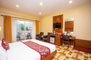 Katil atau katil-katil dalam bilik di Hotel Iceland