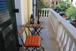 A balcony or terrace at Lilliput Studio Corfu Old Town