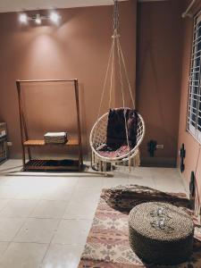 Koupelna v ubytování Cactus Homestay