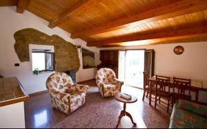 Posezení v ubytování B & B Stillachiara