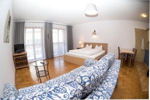 Postel nebo postele na pokoji v ubytování Villa Verona