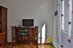 TV a/nebo společenská místnost v ubytování Ai Bastioni del Massimo