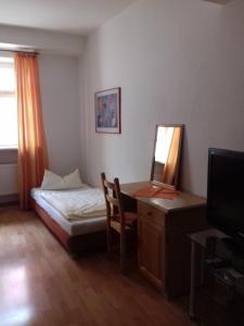 Postel nebo postele na pokoji v ubytování Altstadtpension