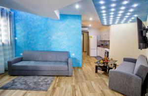 Posezení v ubytování Rent House Karavi