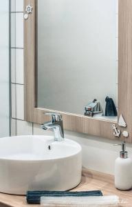 Vannituba majutusasutuses Sirály Apartman Fonyód