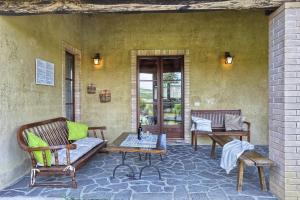 Χώρος καθιστικού στο Appartamento Spiga - Agriturismo Le Selvole