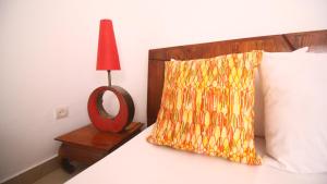 Ein Bett oder Betten in einem Zimmer der Unterkunft ILLIYIN Boutique Hotel