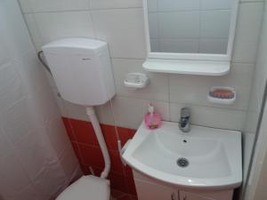 Koupelna v ubytování Apartman UNA