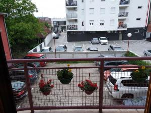 Balcó o terrassa a Lux apartman Čačak
