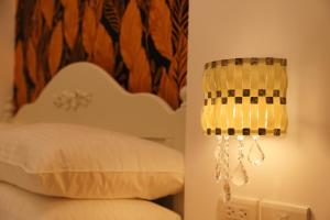 Letto o letti in una camera di Cicada said Greece Homestay