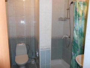 Koupelna v ubytování Zhibek Zholy Hotel