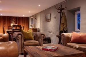 Uma área de estar em Balnakeilly House - Luxury Lodging