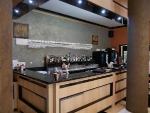 The lounge or bar area at Spa Hotel Ata