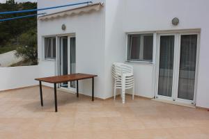 Balkón nebo terasa v ubytování Aaron Studios Apartments